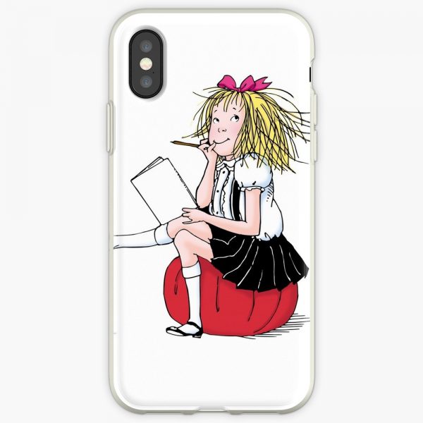 Eloise thinking about what to write iPhone Case Cover